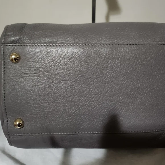 See By Chloe Paige Grey Leather 2way Shoulder Bag, Dustbag & COA EUC - Picture 12 of 15